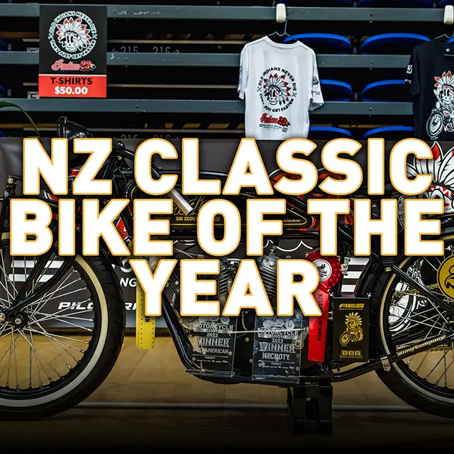 NZ Motorcycle Show Feature, NZ Classic Bike of the Year