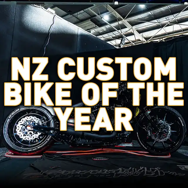 NZ Motorcycle Show Feature, NZ Custom Bike of the Year