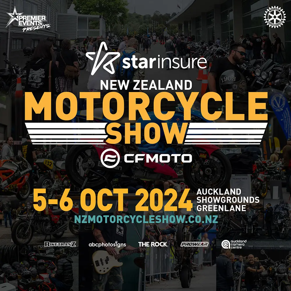 NZ Motorcycle Show Event Poster